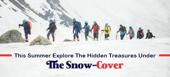 This Summer Explore The Hidden Treasures Under The Snow-Cover